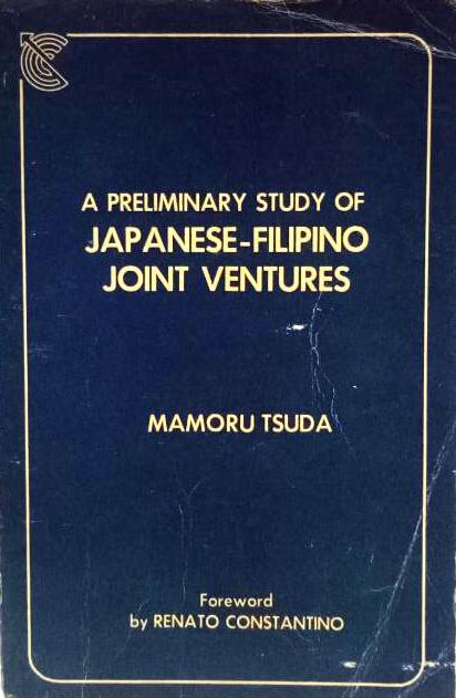 A Preliminary Study of Japanese-Filipino Joint Ventures