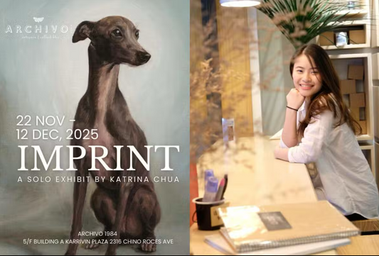 Imprint: A tribute in paint by Katrina Chua by Monchito Nocon