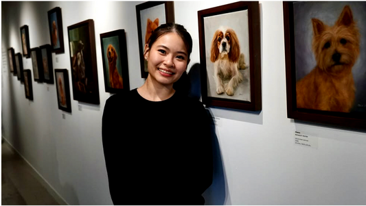 Get to Know Kat Chua: A Portrait Artist Capturing Dogs in a New Light by Patrica Villoria