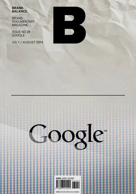 Magazine B Issue No.28 GOOGLE