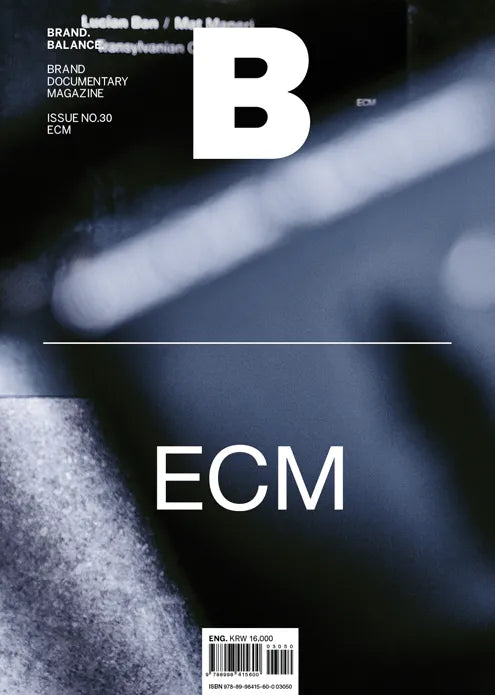 Magazine B Issue No.30 ECM