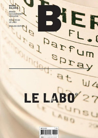 Magazine B Issue No.65 LE LABO