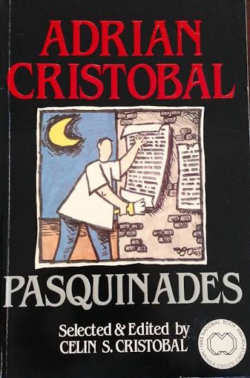 Adrian Cristobal: Pasquinades