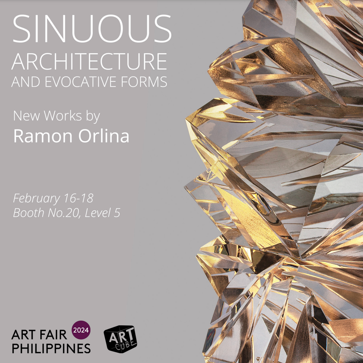 Sinuous Architecture and Evocative Forms: New Works by Ramon Orlina