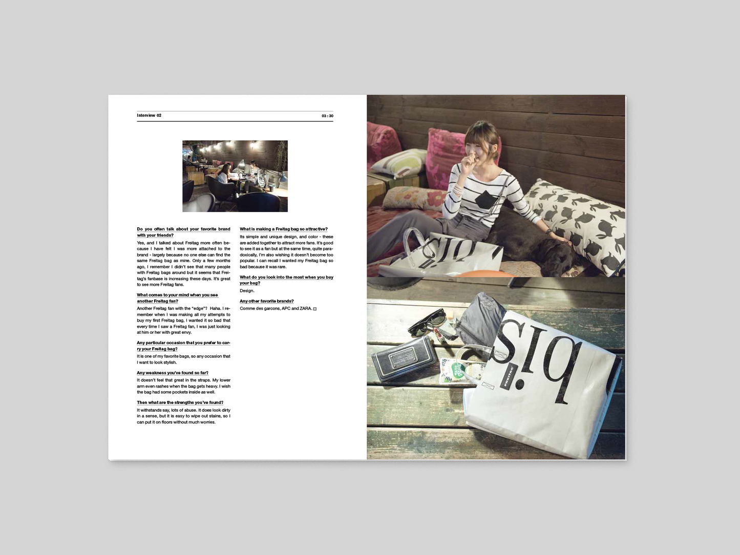 Magazine B Issue No.1 FREITAG