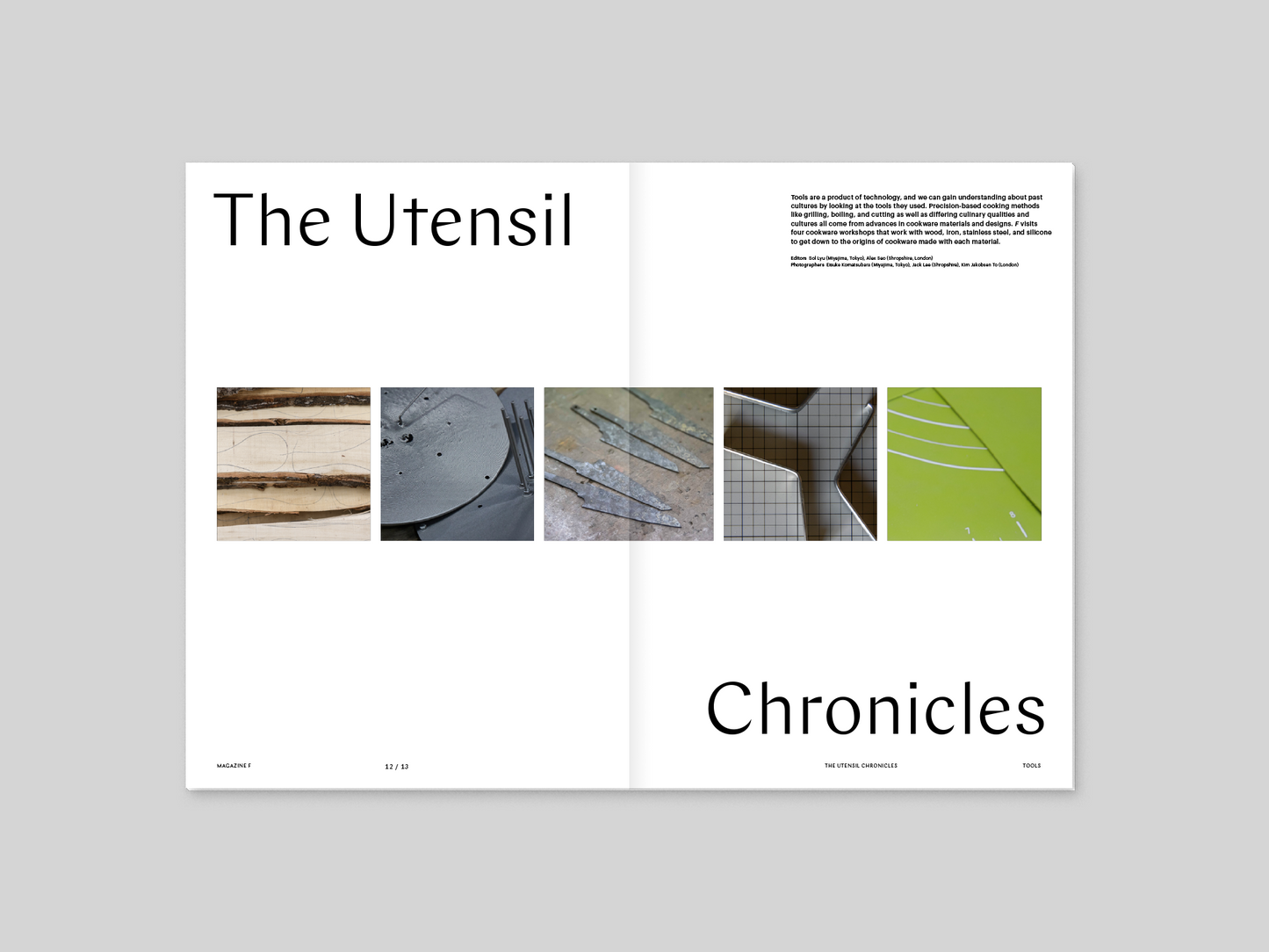 Magazine F Issue No.20 TOOLS